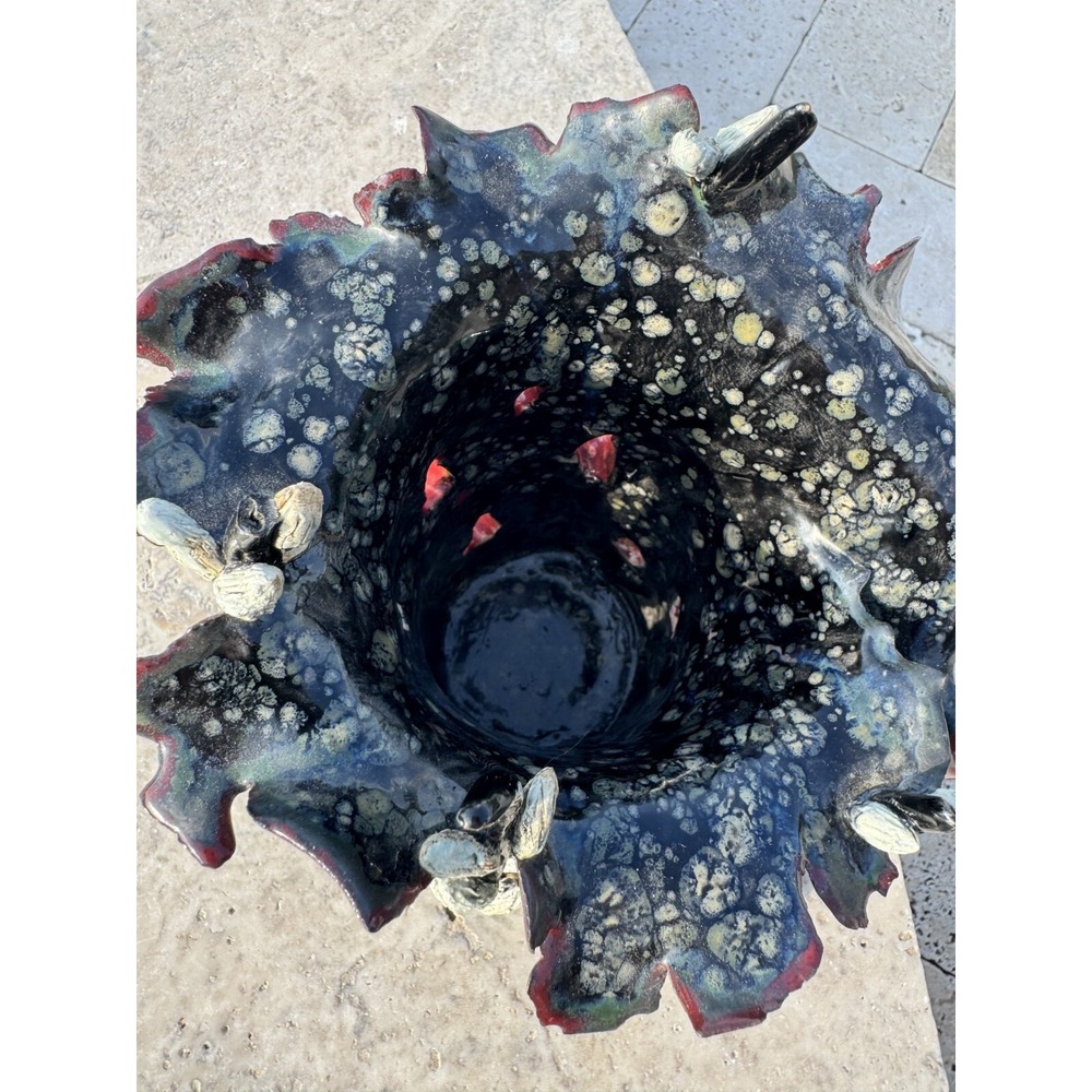 Hand Made DETAILED candle vase‎ Halloween - Picture 4 of 9